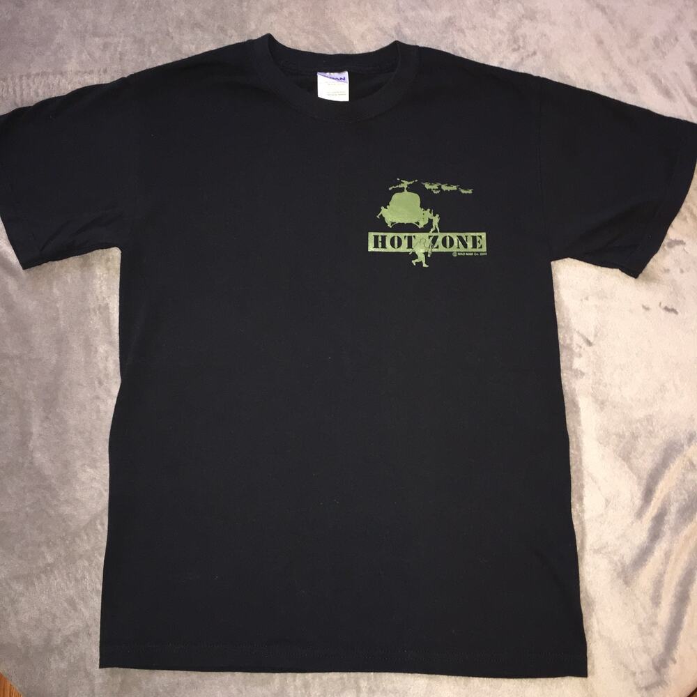 Gildan Hot Zone  Military  Heavy Cotton T-shirt Small